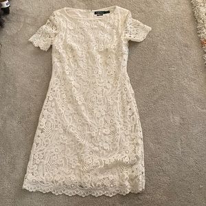 White Lace Ralph Lauren dress